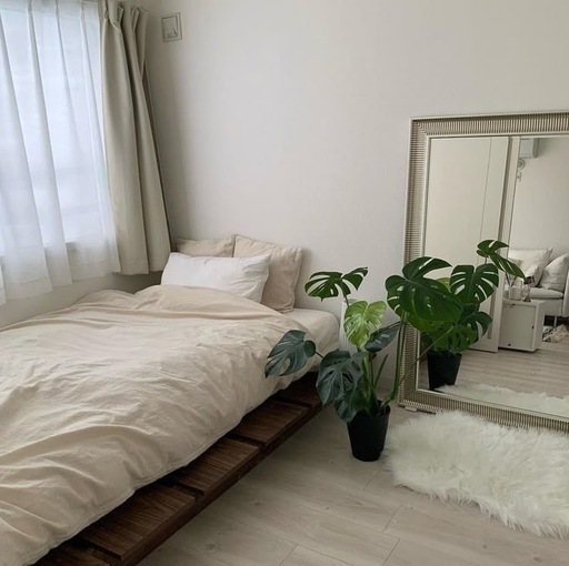 Lowya セミダブル・マットレス付き LOWYA ベッド マットレスセット SD