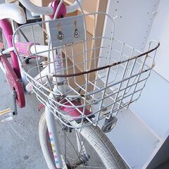 練習用に　18インチ　子供用自転車　補助輪なしの画像