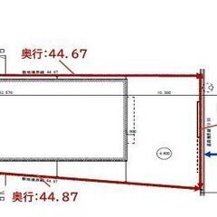 ★貸土地★  大阪府門真市四宮　241坪　  #資材置き場　＃ト...