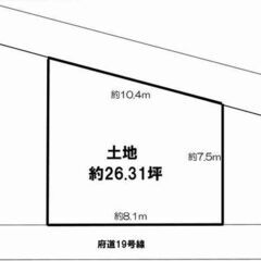 ★貸土地★   大阪府摂津市鳥飼上　26.31坪　 #資材置き場...