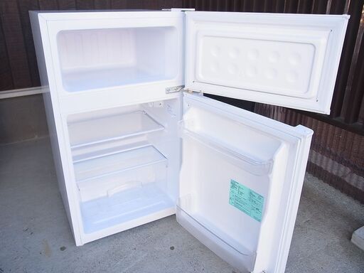 ハイアール ノンフロン冷凍冷蔵庫 BR-85A 2021年製 2ドア冷蔵庫 ハイアール BR-85A 2021年製 ノンフロン冷凍冷蔵庫