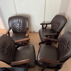 ダイニングチェア　4脚セット
