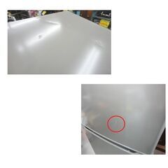 西岡店 冷蔵庫 130L 2ドア 2020年製 ハイアール JR-N130A シルバー Haier 100Lクラスの画像