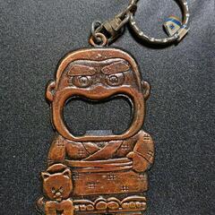 売れました、レトロ　御当地　鹿児島県　西郷隆盛　栓抜き　キ―ホル...