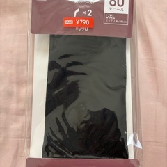 【GU】タイツ 60デニール 1P L/LL