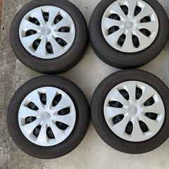 【バリ溝】 175/65R15 夏用ノーマルタイヤ アクア