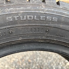 新品 訳あり ダンロップ ウインターマックス 155/65r14の画像