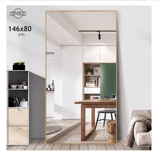 全身鏡【大】 大型 全身鏡 180×90cm 白 フレーム 全身鏡 鏡