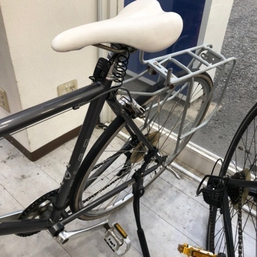 FUJI クロスバイク 28インチ グレー 【トレファク堺福田店】