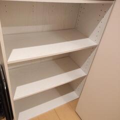 木製三段棚の画像