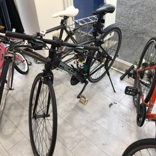 precieux クロスバイク ブラック 700×280 【トレファク堺福田店】