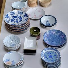 和風食器一式　取りに来てくれる方　締切迫る　〜４／20