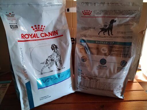 ドッグフード　ロイヤルカナンセレクトスキンケア3ｋｇ×2袋