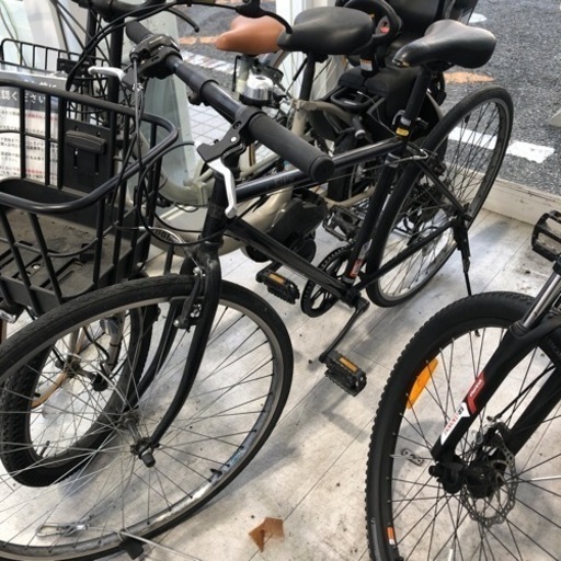 Fit'z クロスバイク　700c STUEF04591 ブラック　【トレファク堺福田店】