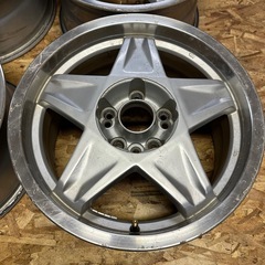16インチ 7.5JJ 114.3 +37 5穴 ブリヂストンラグタイム CRホイールの画像