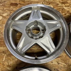 16インチ 7.5JJ 114.3 +37 5穴 ブリヂストンラグタイム CRホイールの画像
