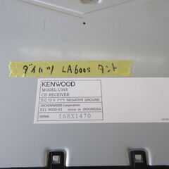 KENWOOD CD/USBオーディオ U393の画像