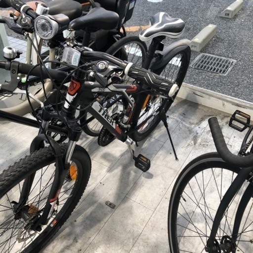 TREK マウンテンバイク　26インチ　1D33U005　ブラック×オレンジ　【トレファク堺福田店】