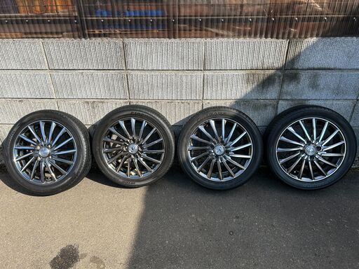 夏タイヤ・アルミホイールセット」NBOX使用4本165/55R15 75V