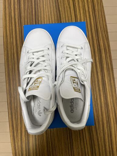 【新古品】スタンスミス IH2140 白／グレー（箱付き）