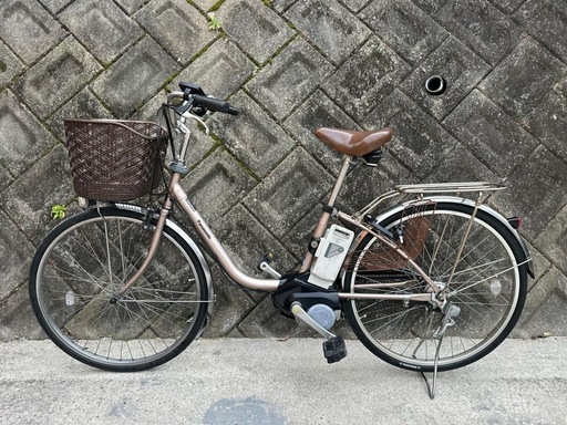 大阪府　パナソニック　電動アシスト自転車 ブラック　20インチ パナソニック SW 20インチ 黒 電動アシスト自転車 Panasonic 2025年