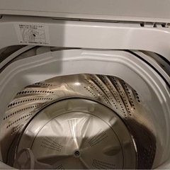 洗濯機5kg（2020年製）の画像