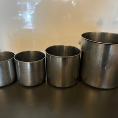 【4個セット】ステンレス容器