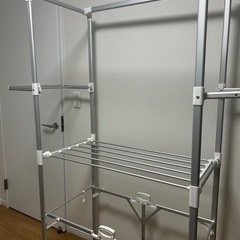 【値下げ】折りたたみ大容量室内物干し