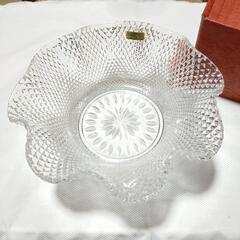 鉢 皿 コシダクリスタル 花柄