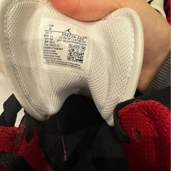 NIKE Air Jordan 1 Mid White Gym Red Black エアジョーダン1 ミッド ジムレッド ナイキ　26㎝ の画像