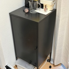 「IKEA」LIXHULT リックスフルト キャビネット、メタル...