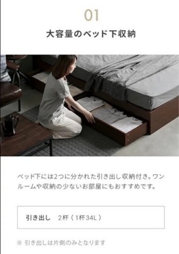 (運搬費and組立て費込み)ダブルベットセット