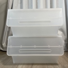 【決まりました】フラップ式衣装ケース4個