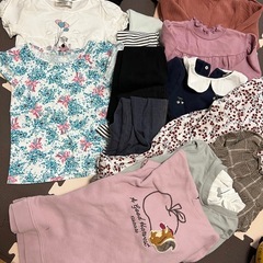 女の子　プティマイン、ZARA等100〜110 15着
の画像