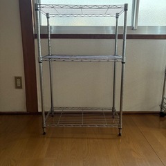 【取引中】ステンレスラック