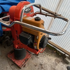 仕事 DIY 転圧 ランマー プレートRA-80 明和製作所の画像