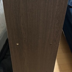 【※本日(3/29)までの出品】カラーボックス　茶色の画像