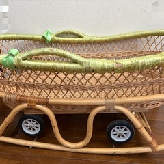 【取引決定】レトロ ゆりかご 木製