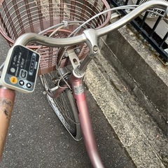 13.2ah　Panasonic ビビ　電動自転車　管070324の画像