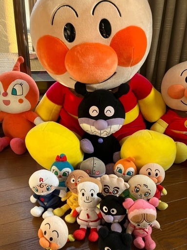 おともだちアンパンマンぬいぐるみ 特大3L　他16セット