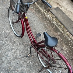 ROMANAママチャリ　ワインレッド