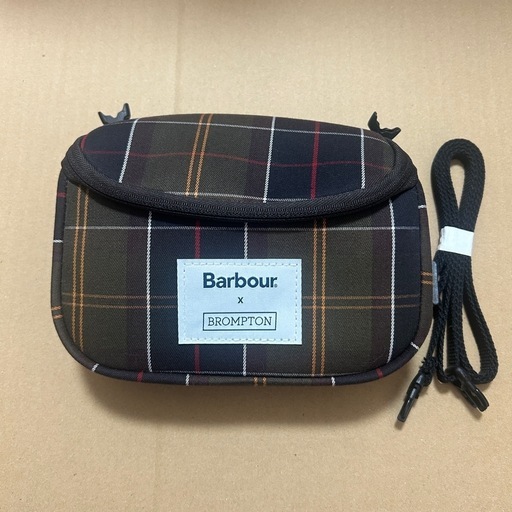 未使用品】Brompton × Barbour Zip Pouch ポーチ