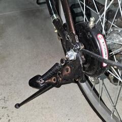 THREE STONE 折りたたみ自転車 自転車 20インチ 後輪パンクの画像