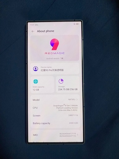 その他 RedMagic 9S Pro