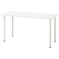 IKEA 机リンモン&オーロヴ 脚伸縮式150x75 
