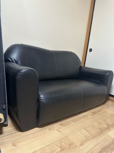 2人掛け❗️レザーソーファ