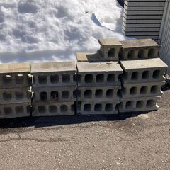 コンクリートブロック　まとめて