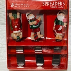 BOSTON WAREHOUSE バターナイフ クリスマスス サマーサンタの画像