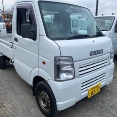 コミコミ28万円、キャリートラック、55,000km, 4WD, エアコン、パワーステ、下取り可能の画像