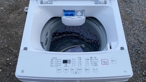 2021年製洗濯機 6.0kg ニトリ